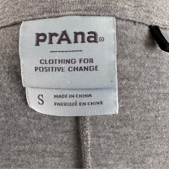 PrAna Open Front Drape Cardigan | Tencel Modal | Size Small - Picture 2 of 13